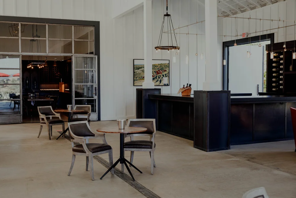 The Drum Canyon tasting bar